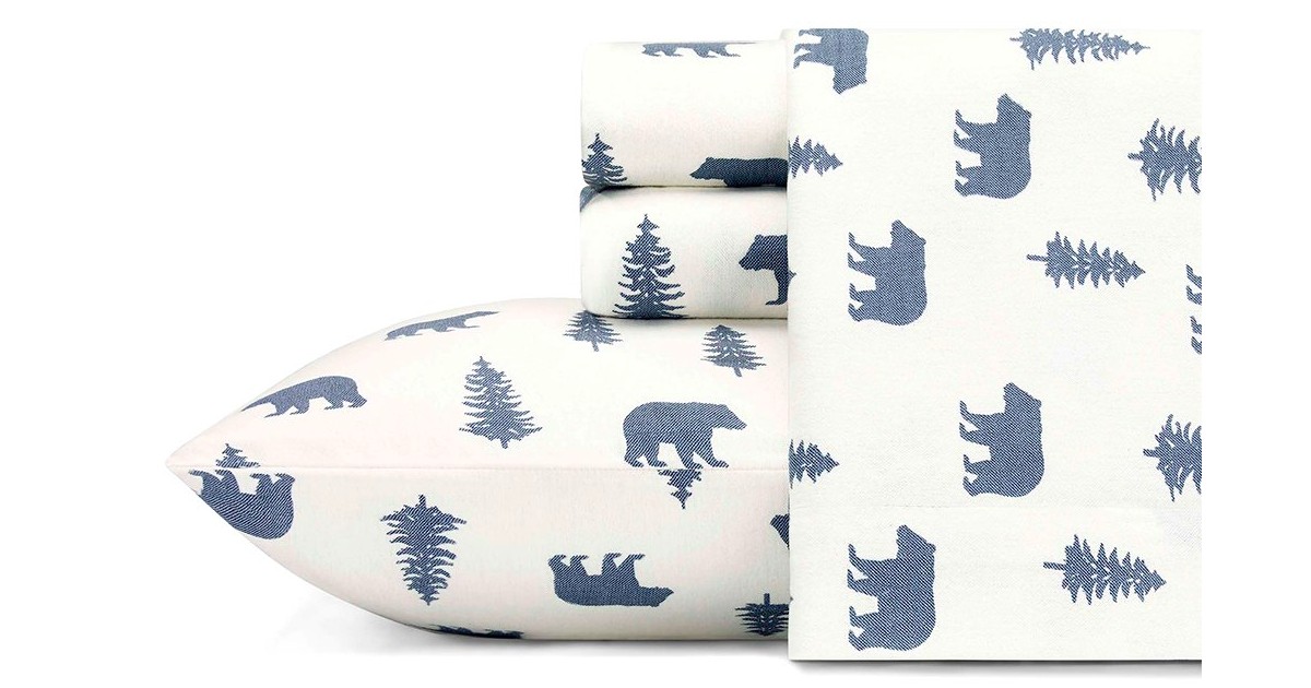65% Off Flannel & Fleece Sheets + Extra 15% Off at Checkout