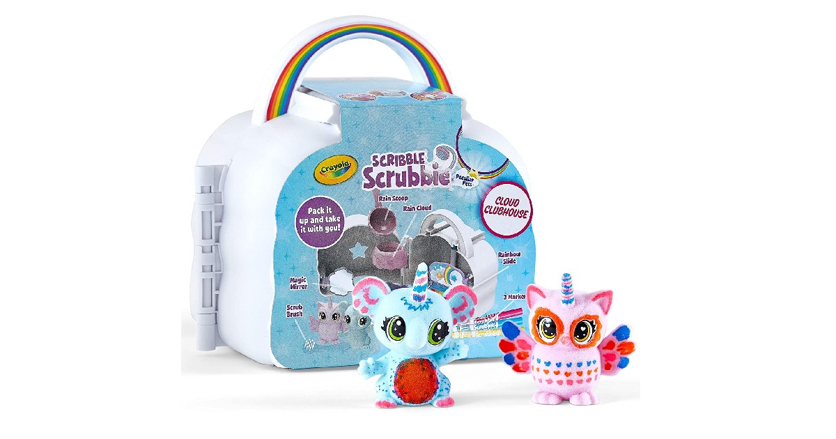 Crayola Scribble Scrubbie Cloud Playset ONLY $6.34 (Reg. $15)