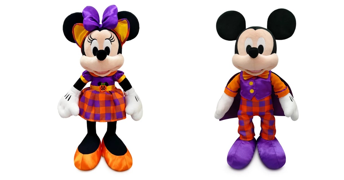 Halloween Mickey and Minnie ONLY $16 (Reg. $25)