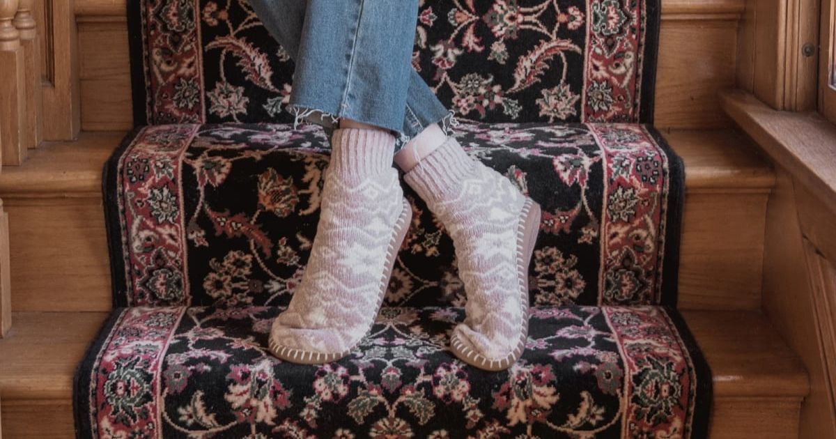 MUK LUKS Chenille Short Slipper Socks ONLY $7.99 (Reg. $20)