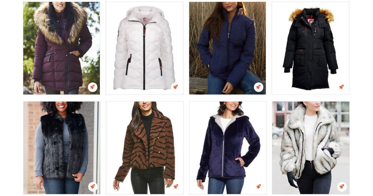 70% Off Women's Outerwear + Extra 10% Off at Checkout