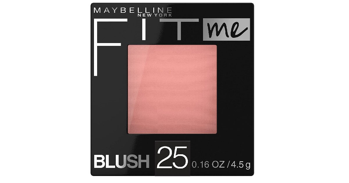 Maybelline New York Fit Me Blush ONLY $2.33 (Reg. $5)