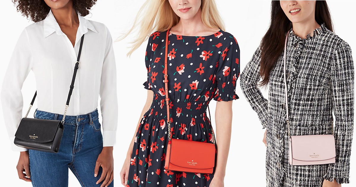 Kate Spade Staci Small Flap Crossbody ONLY $59 (Reg $239) - Daily Deals &  Coupons