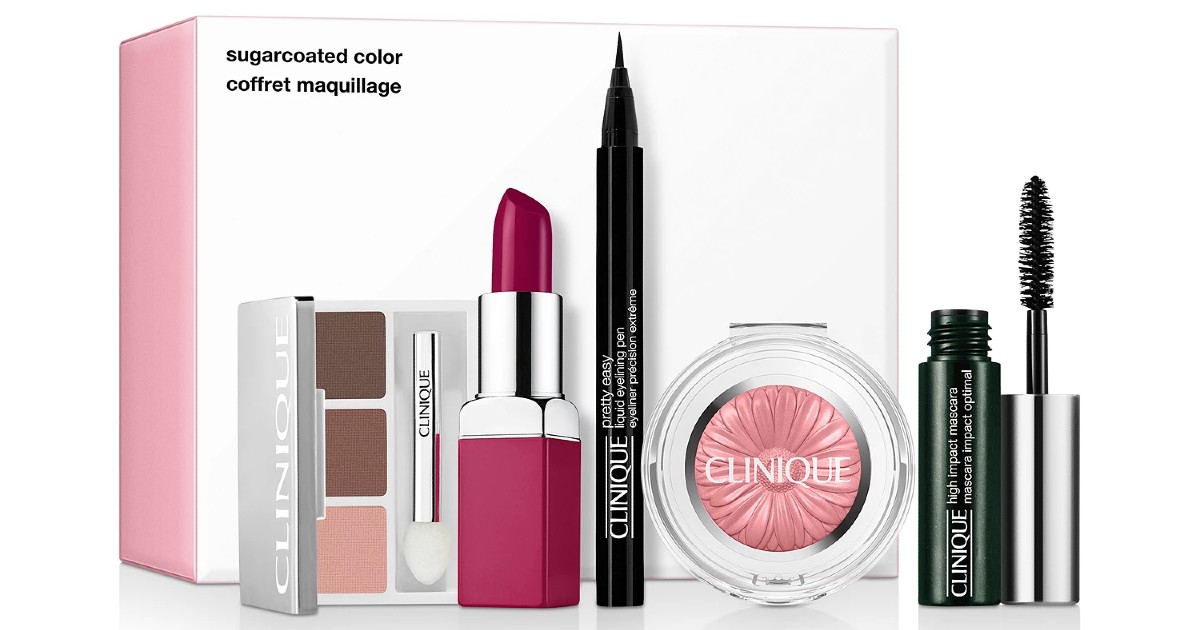 Clinique Sugarcoated Color Makeup Set