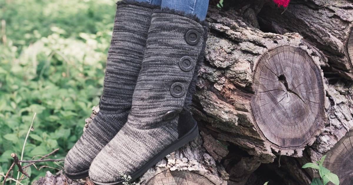 MUK LUKS Liza Boots ONLY $21.99 (Reg. $65)