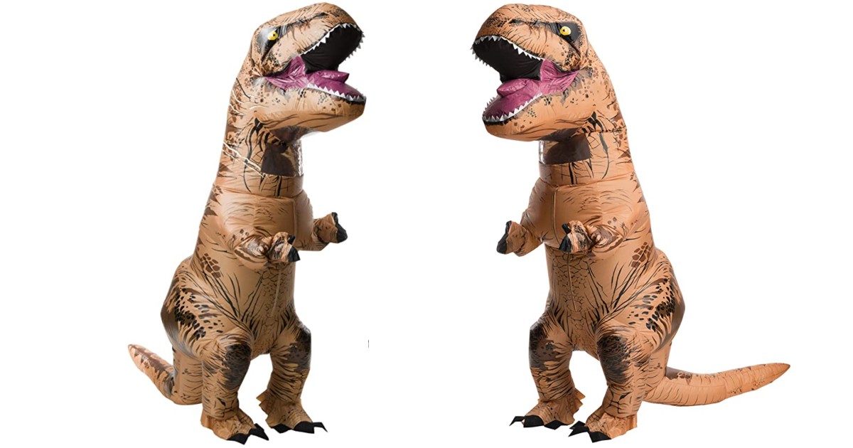 Inflatable Adult Dinosaur Costume at Amazon
