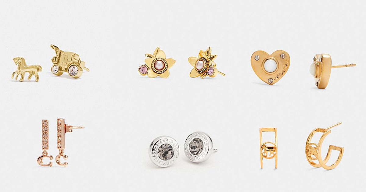 Coach Earrings as Low as $19.72 (Reg. $58)