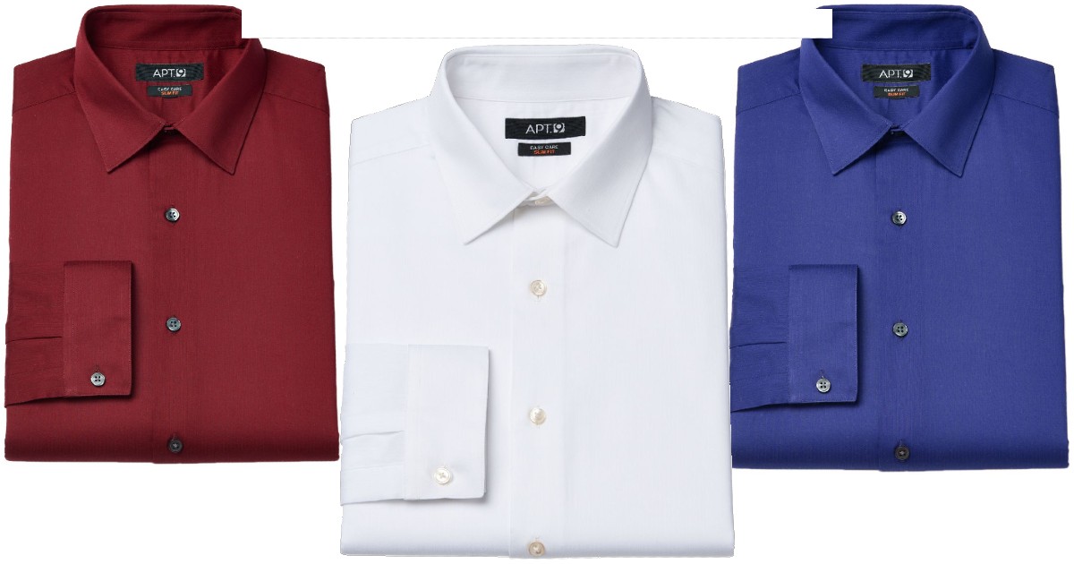 Men’s Slim-Fit Dress Shirt