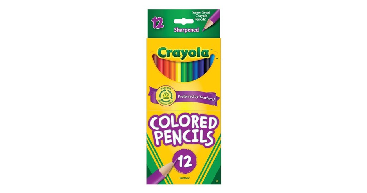 Crayola Colored Pencils ONLY $0.97 (Reg. $2.57)