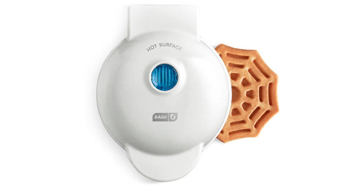Dash Spider Web Mini Waffle Maker