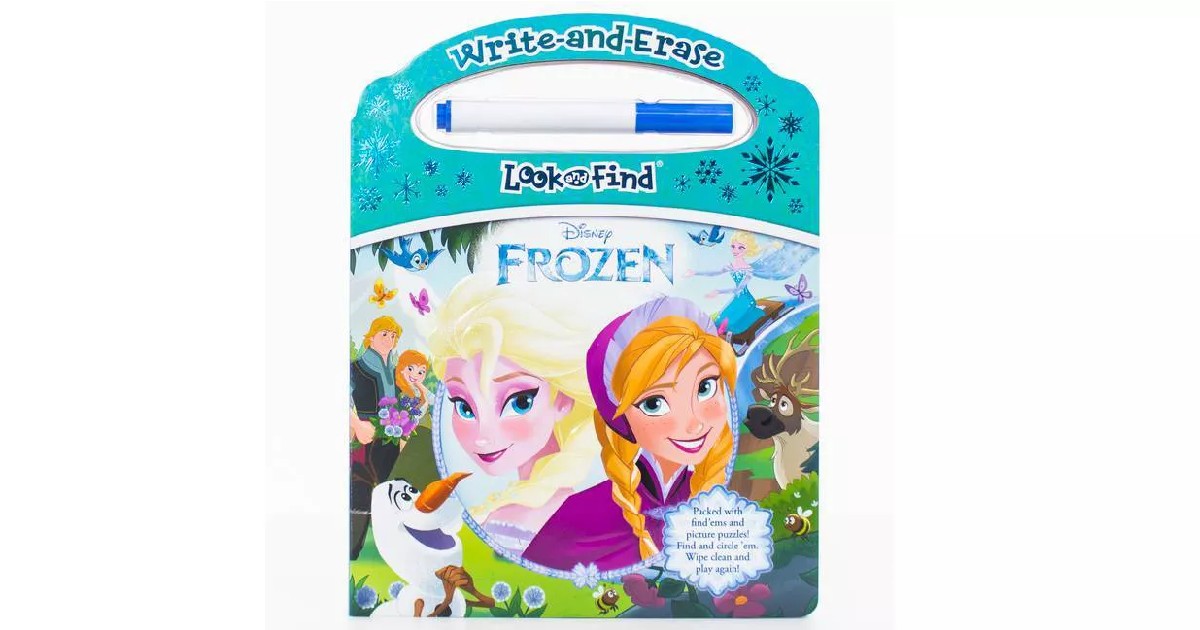 Disney Frozen Look and Find Book ONLY $4.99 (Reg. $11)