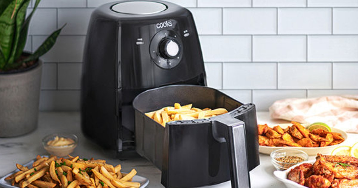Cooks 3.7 Quart Air Fryer ONLY 44.99 (Reg 140) Daily Deals & Coupons