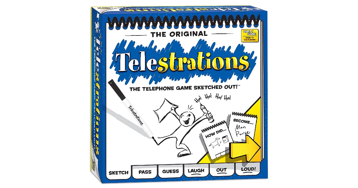 Telestrations Board Game ONLY $11.96 (Reg. $30)