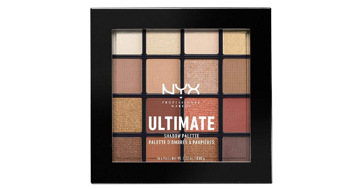 NYX Ultimate Shadow Palette ONLY $10.29 (Reg. $18)