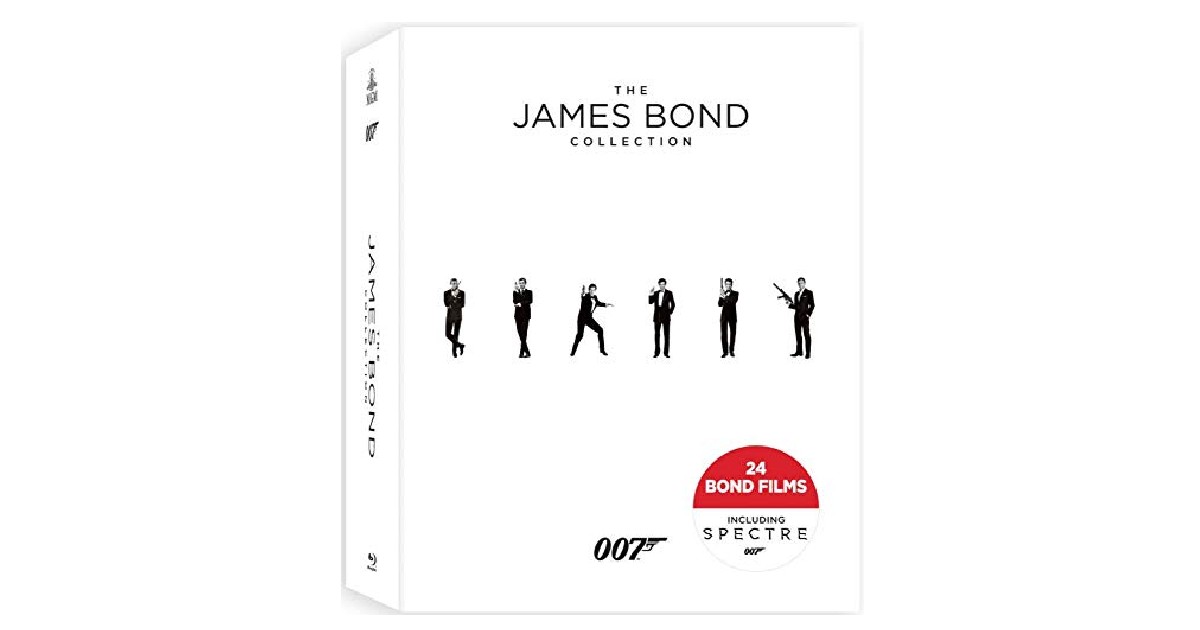 The James Bond Collection Blu-ray ONLY $59.99 (Reg. $115)