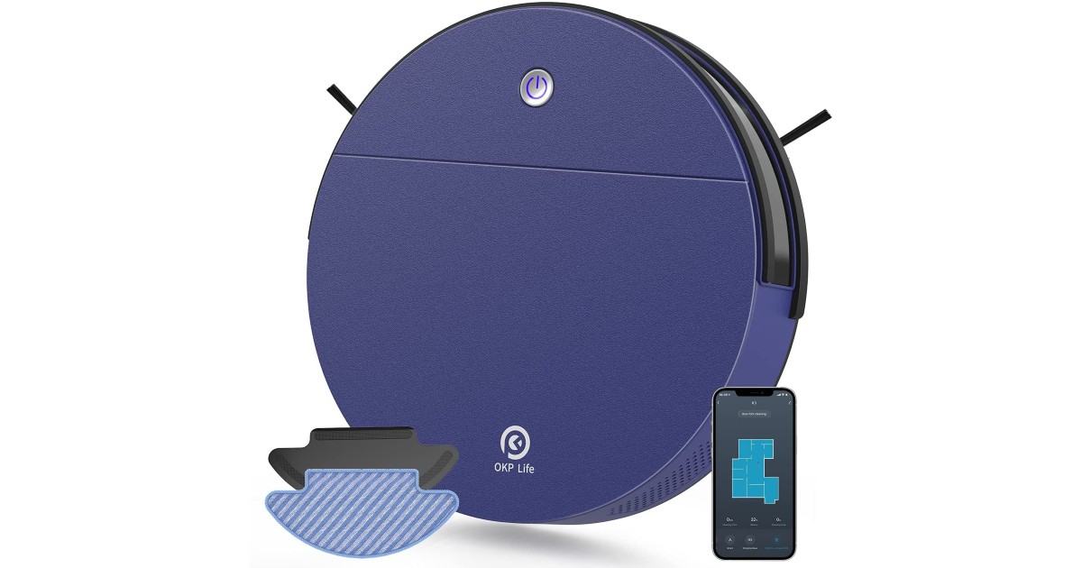 Robot Vacuum Cleaner 2 in 1