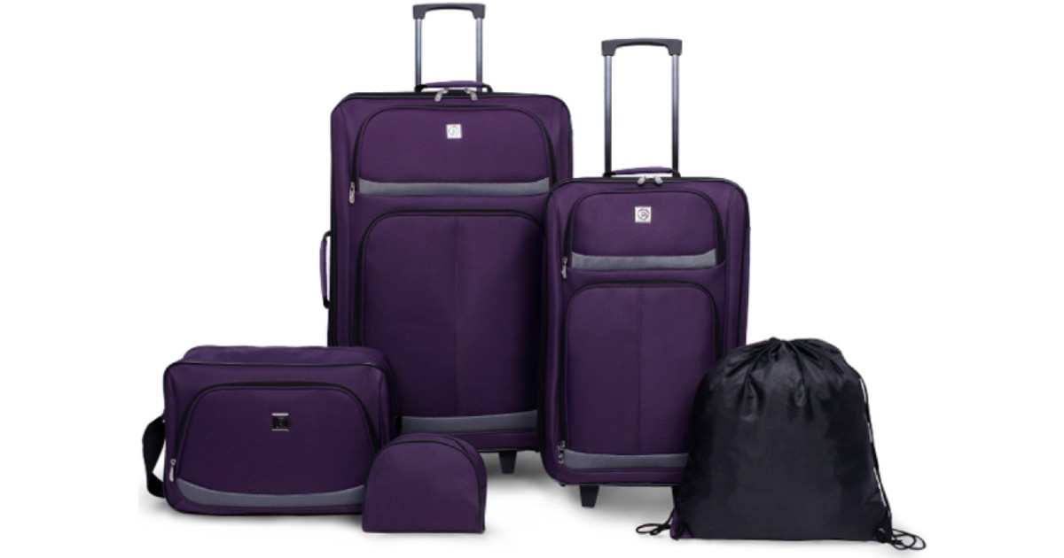 Protege 5 Piece Luggage Set at Walmart