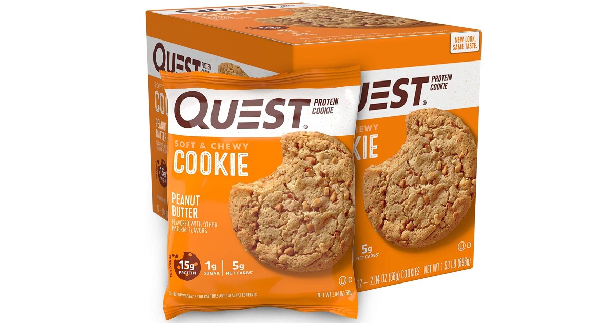 Quest Nutrition Peanut Butter Cookie 12-ct