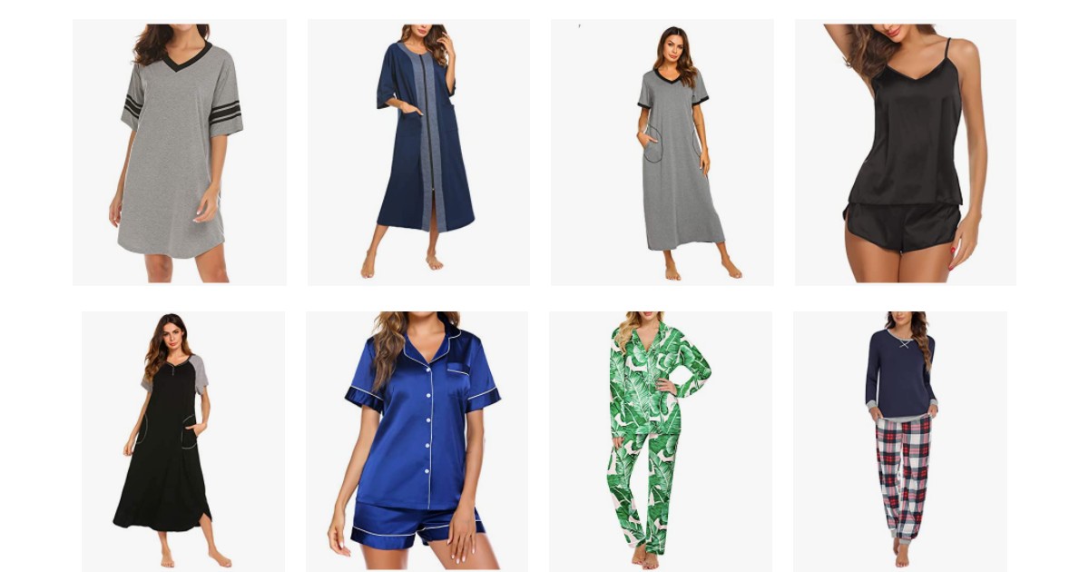 Save up to 54% on Women's Sleepwear on Amazon