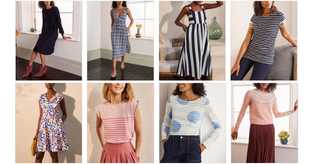 60% Off Boden + Extra 15% Off at Checkout