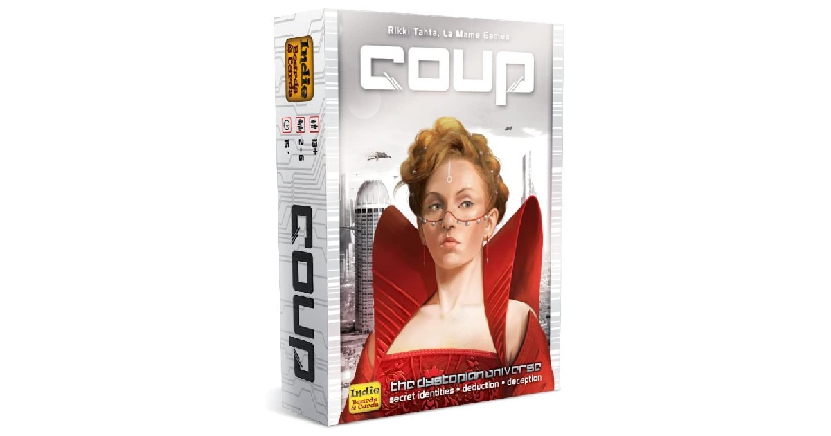 Coup The Dystopian Universe Game ONLY $5.59 (Reg. $15)
