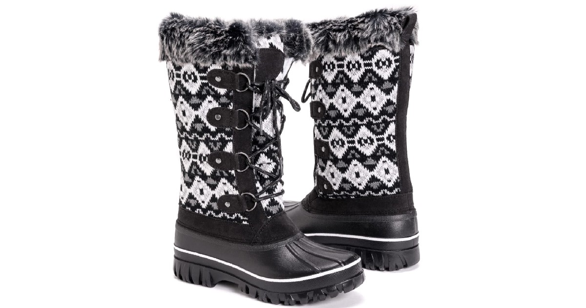 MUK LUKS Women's Alisha Tall Boot ONLY $24.99 (Reg. $120)