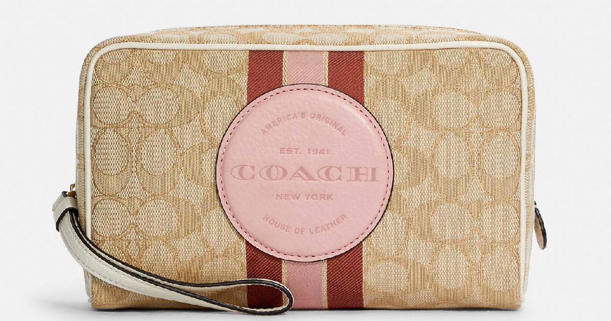 Coach Dempsey Boxy Cosmetic Case ONLY $45 (Reg. $150)