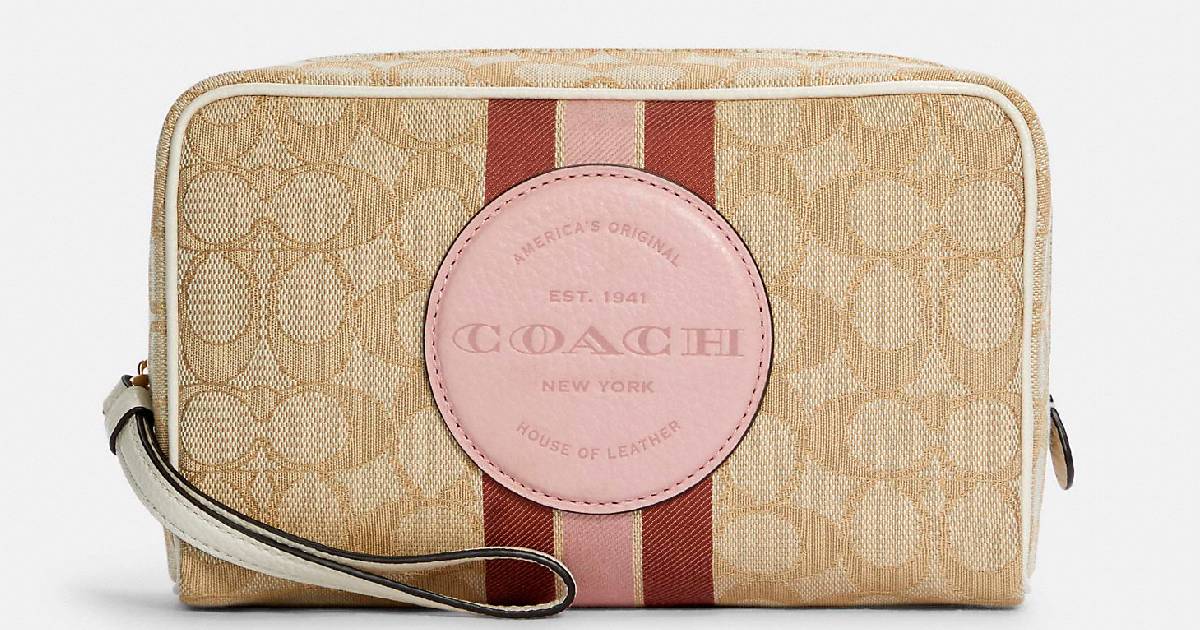 Coach Dempsey Boxy Cosmetic Case ONLY $45 (Reg. $150)