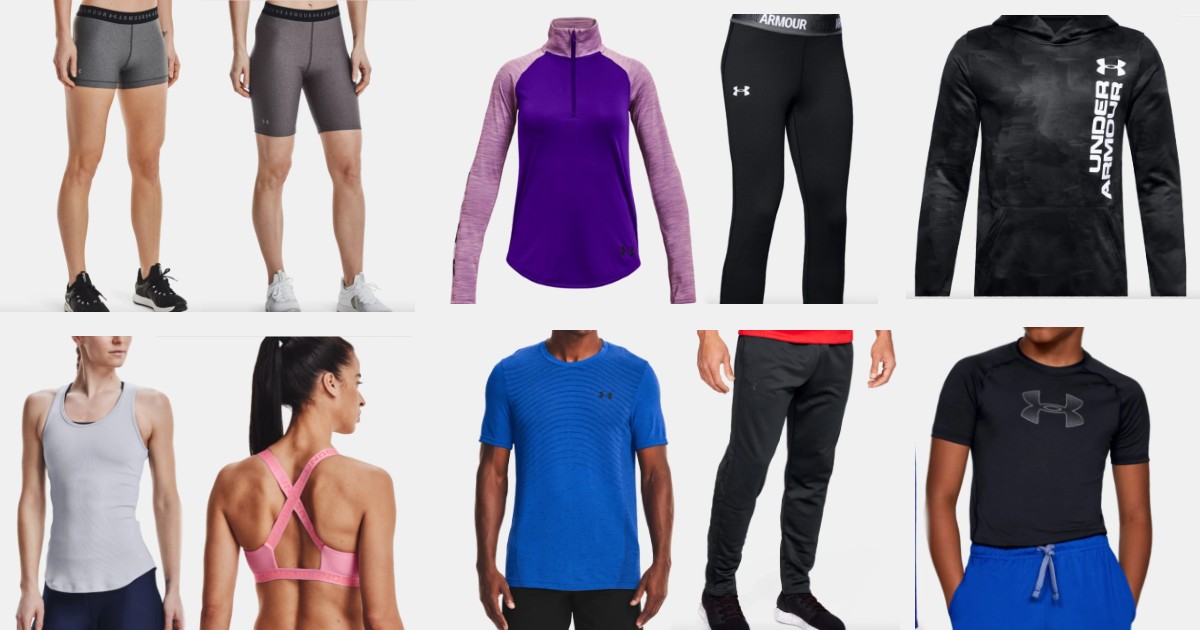 60% Off Under Armour: $9 Shorts, $13 Sports Bras and More