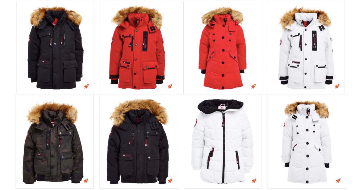 70% Off Kids Canada Weather Gear + Extra 15% Off at Checkout