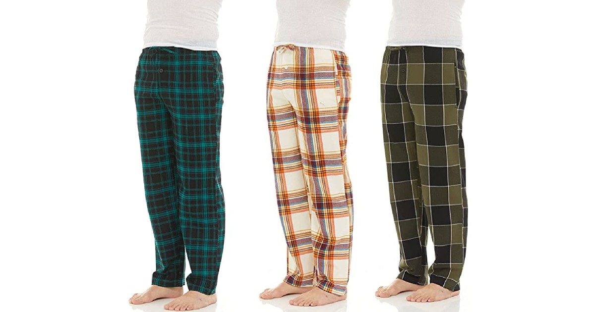 Daresay Men’s Pajama Pants 3-Pack