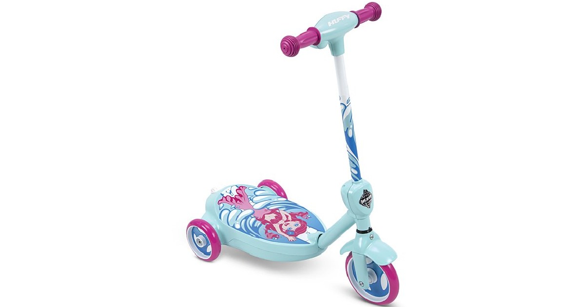 Pink Mermaid 2-in-1 Bubble Scooter