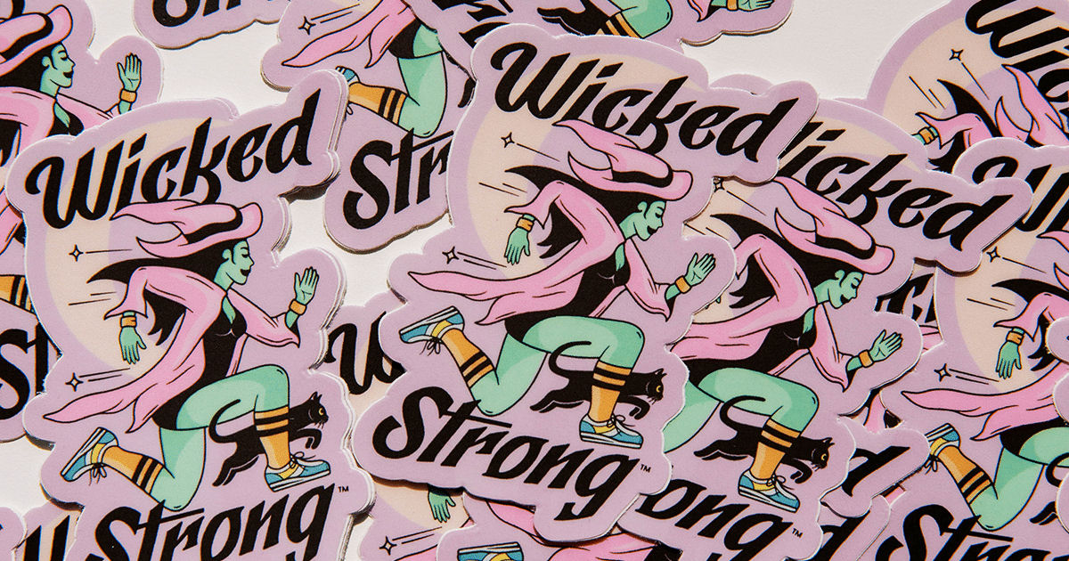 FREE Wicked Strong Stickers
