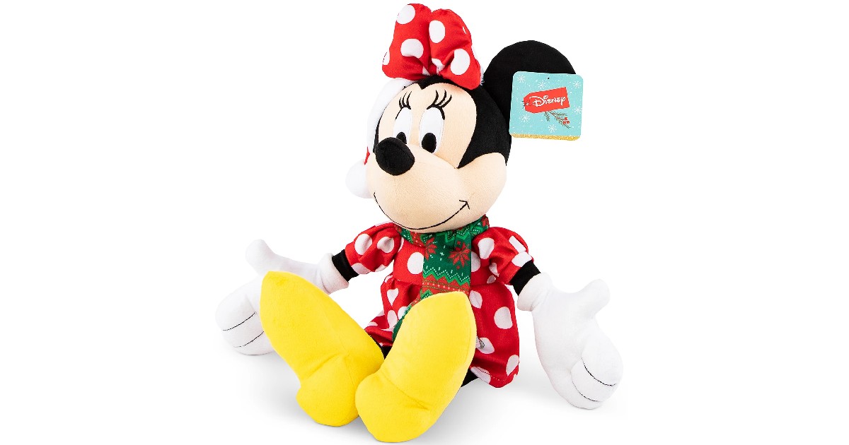 Minnie Mouse Holiday Minnie Pillow Buddy 