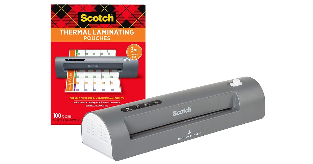 Scotch Thermal Laminator ONLY $18.28 (Reg. $50)