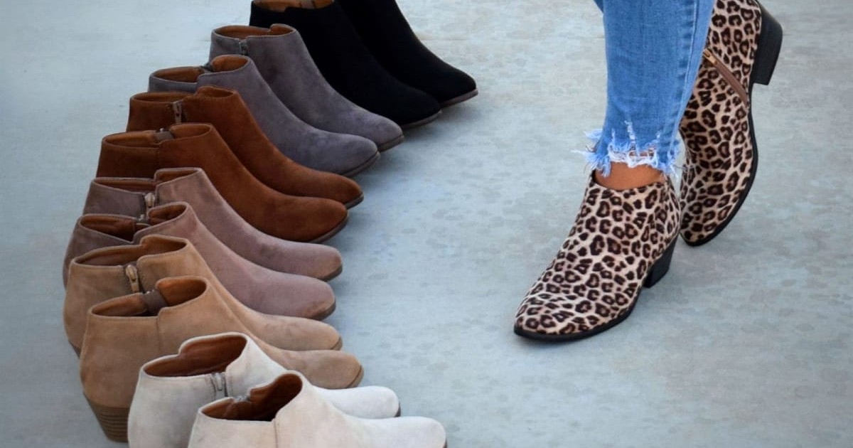 All Seasons Ankle Booties ONLY 19.99 (Reg 55) Daily Deals & Coupons