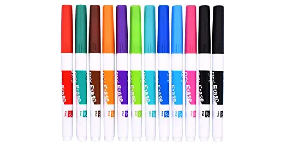 50% Off all Dry Erase Markers Now