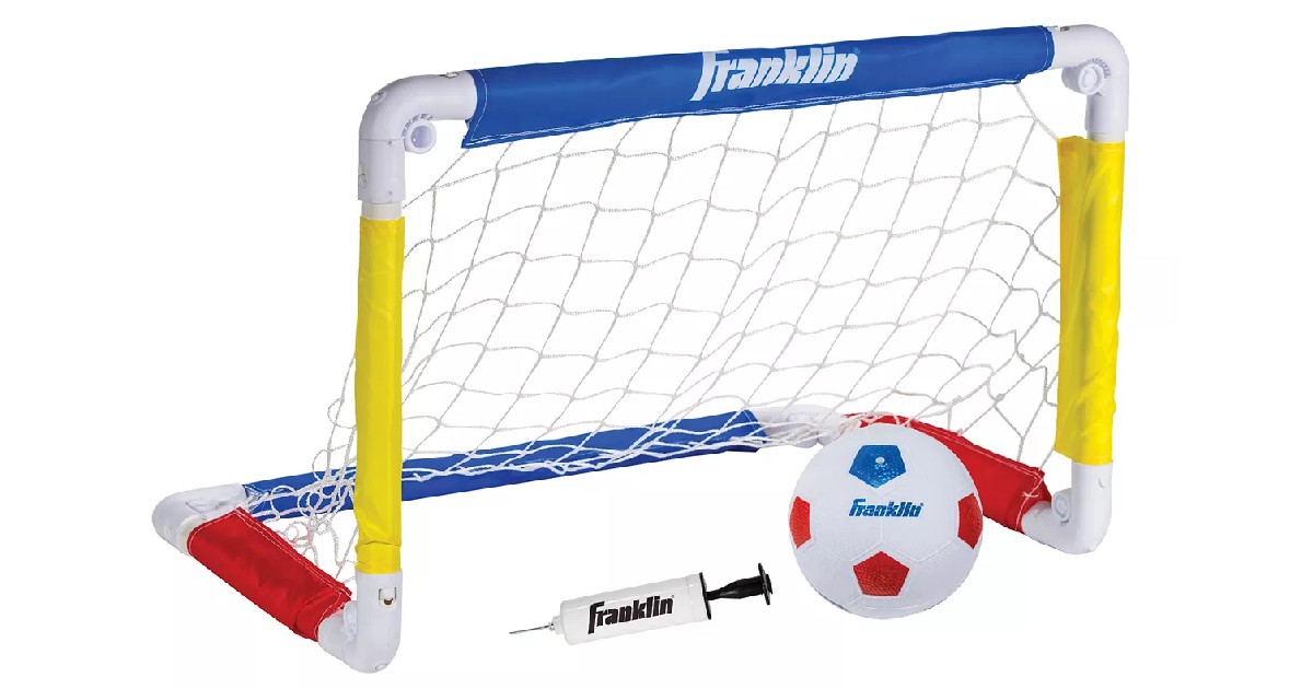 Franklin Sports Soccer Goal with Ball ONLY $8.99 (Reg. $20)