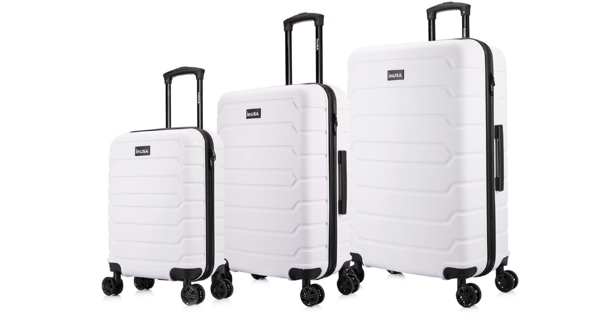 3-Piece Hardside Lightweight Luggage Set