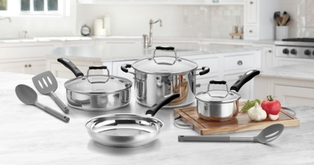 Cuisinart 10-Piece Cookware Set