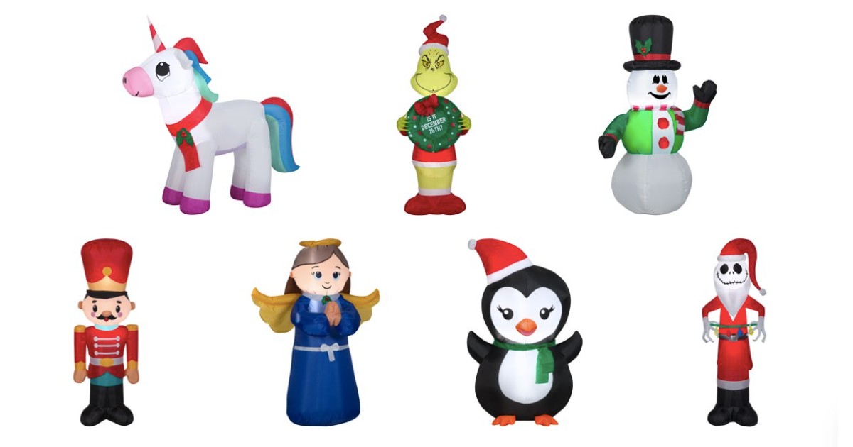 Christmas Inflatables as Low as $14.98 at Walmart