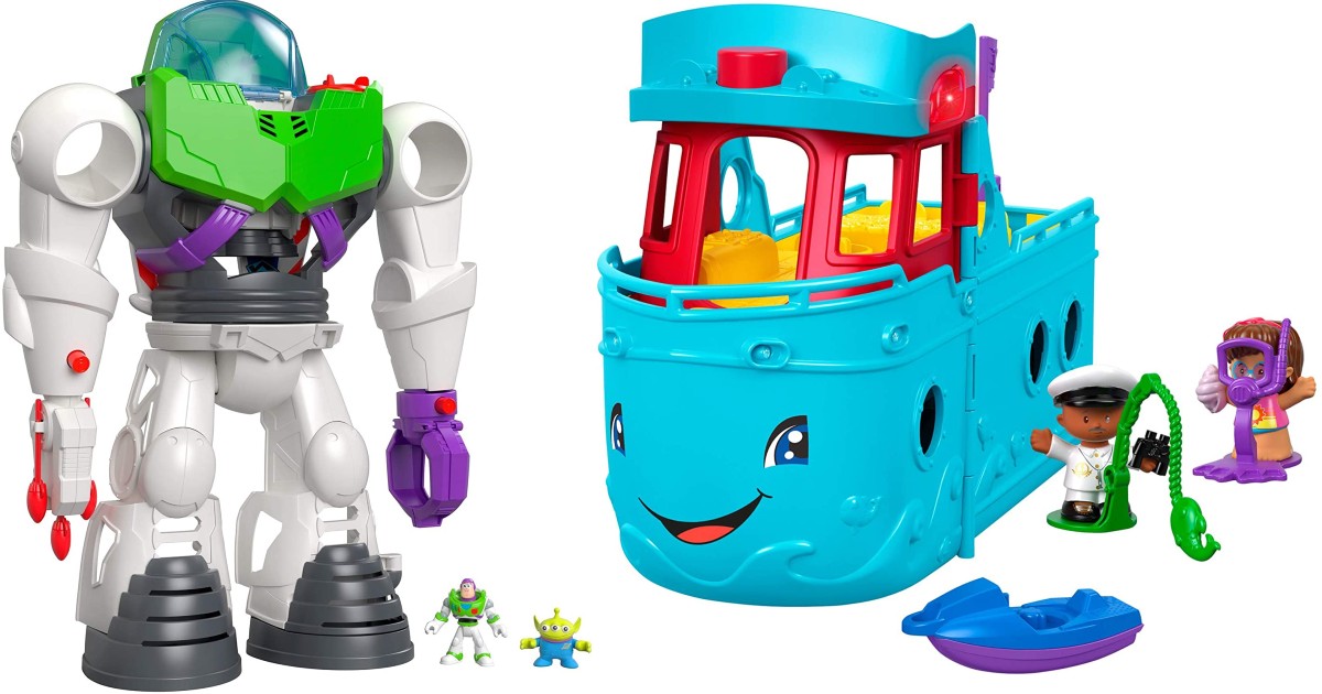 Save up to 57% on Fisher-Price Toys on Amazon