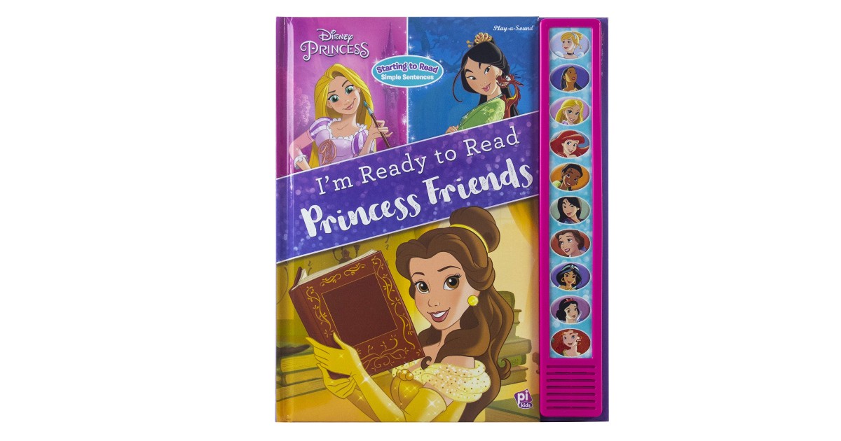 Disney Princess Friends Sound Book ONLY $8.09 (Reg. $18)