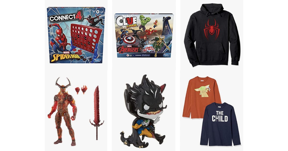Up to 50% Off Marvel Games and Toys on Amazon