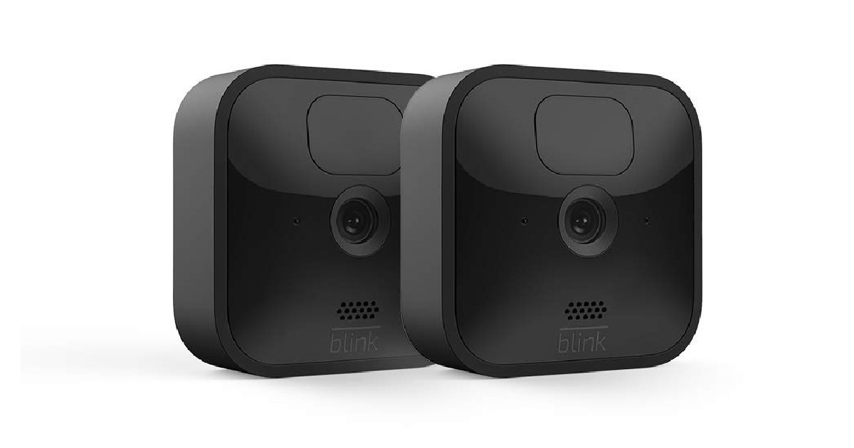 Blink Outdoor Security Camera 2-Pack ONLY $99 (Reg. $180)