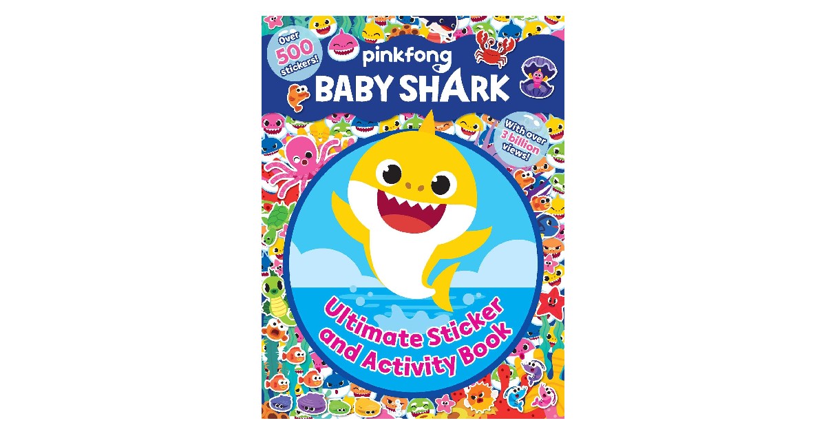 Baby Shark Ultimate Sticker and Activity Book $5.90 (Reg. $13)