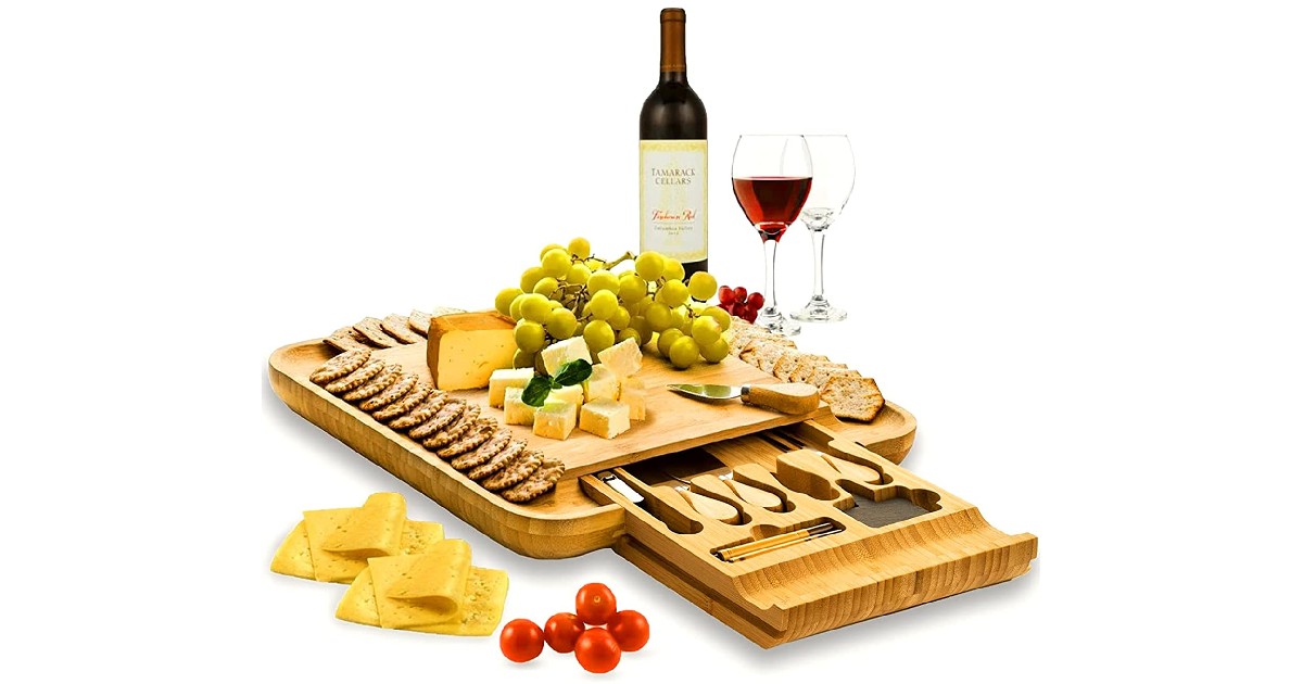 Cheese Board and Knife Set ONLY $39.72 (Reg. $80)