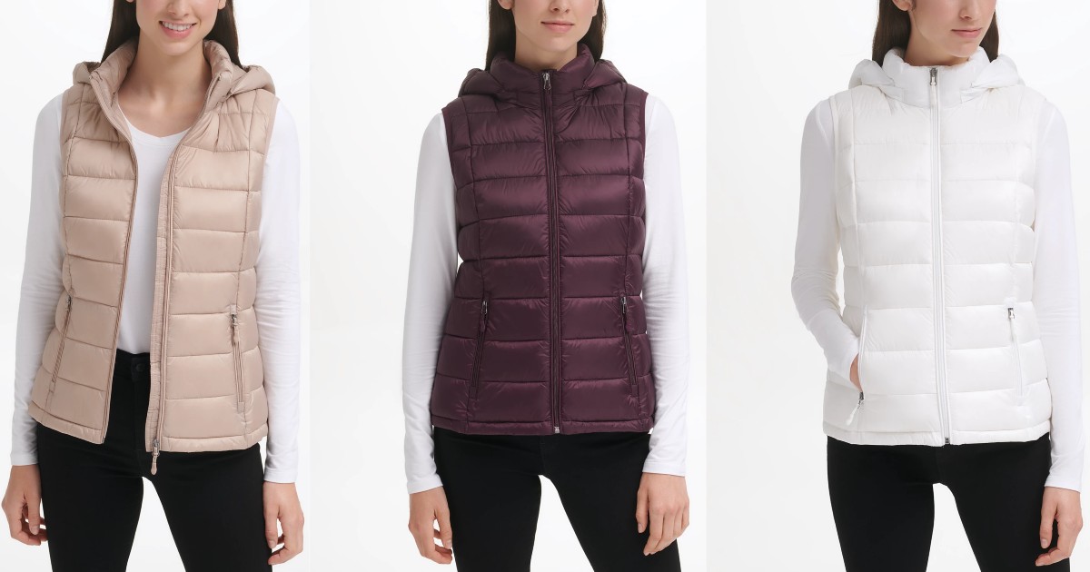 Charter Club Packable Hooded Puffer Vest