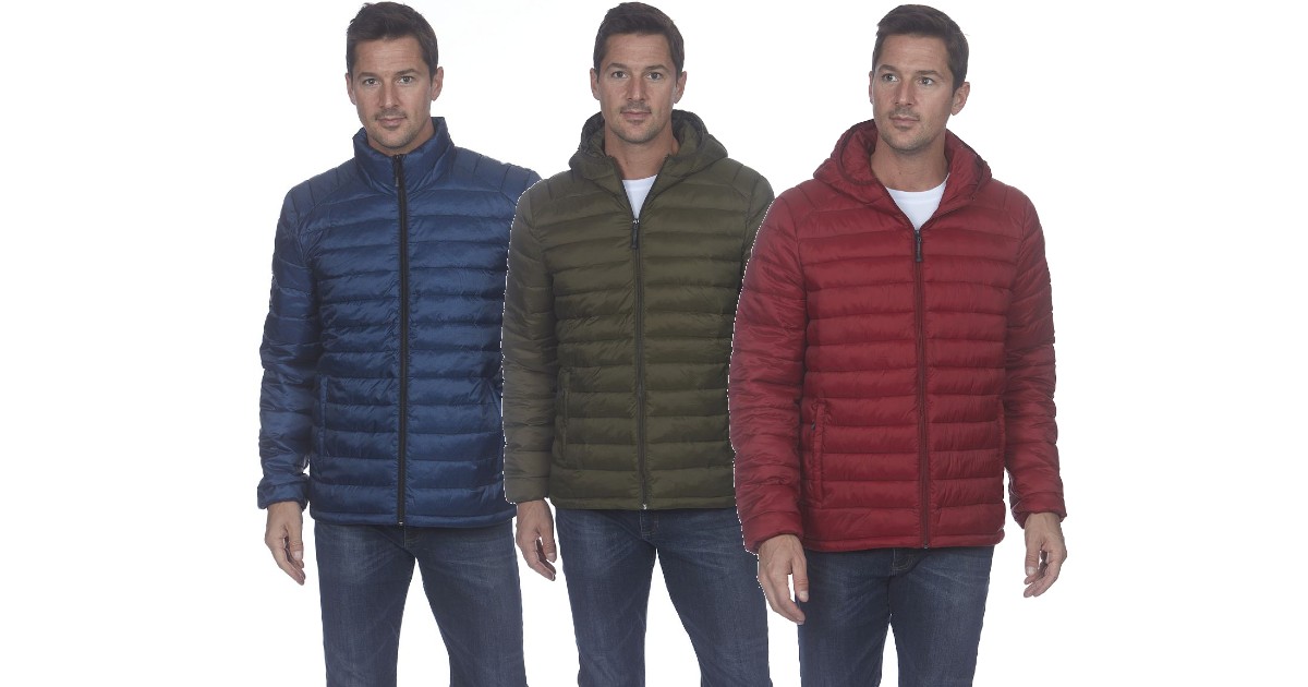Men’s Cruise Hooded Puffer Jacket ONLY $16.99 (Reg $70) - Daily Deals ...