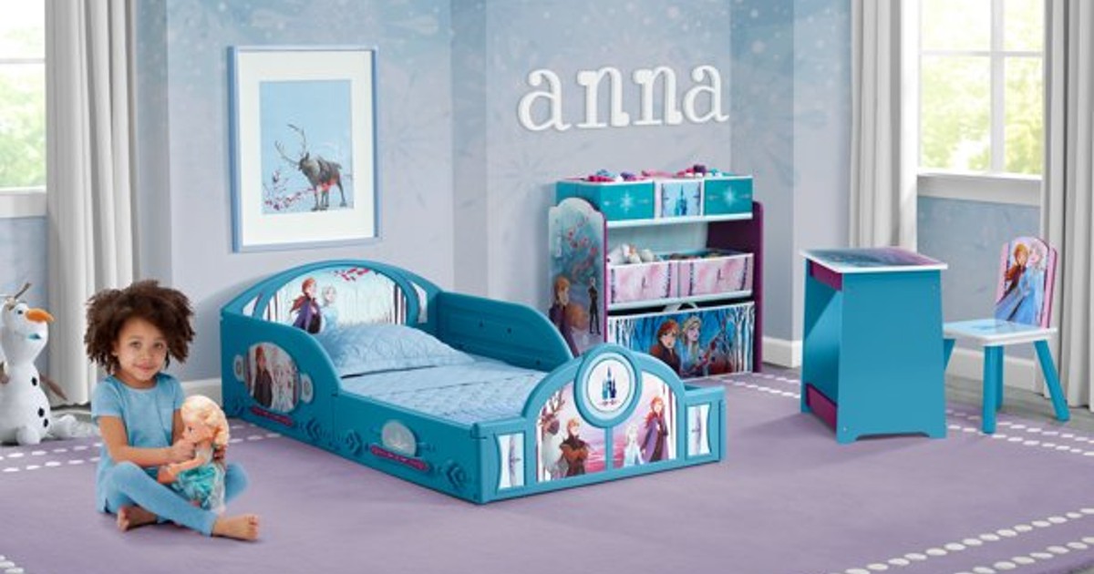 Frozen 4 Piece Kids Bedroom Se...